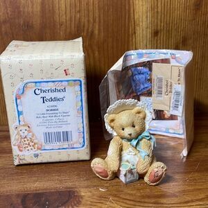 Vintage Enesco 1993 Cherished Teddies Bobbie A Little Friendship to Share 624896